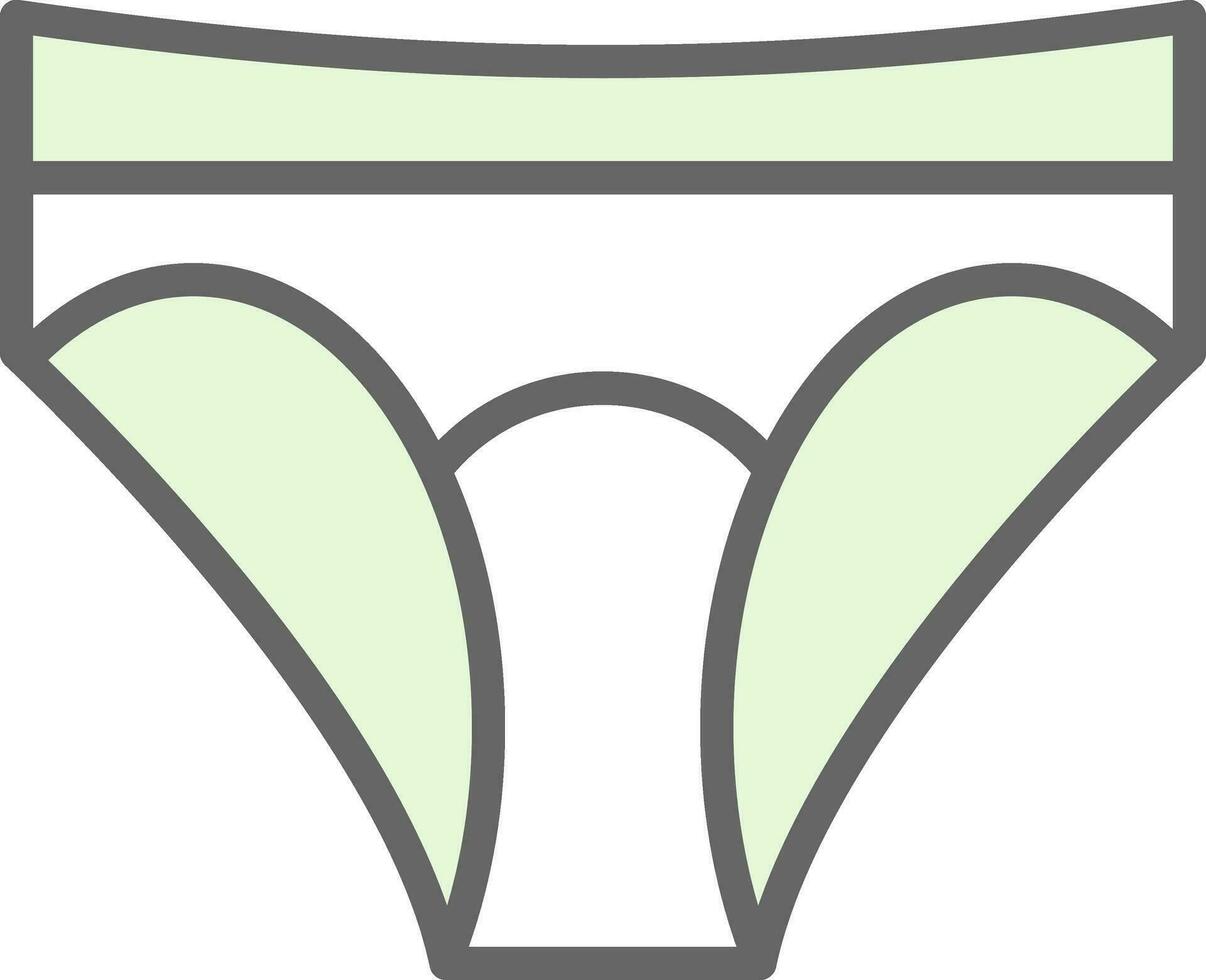 underkläder vektor ikon design