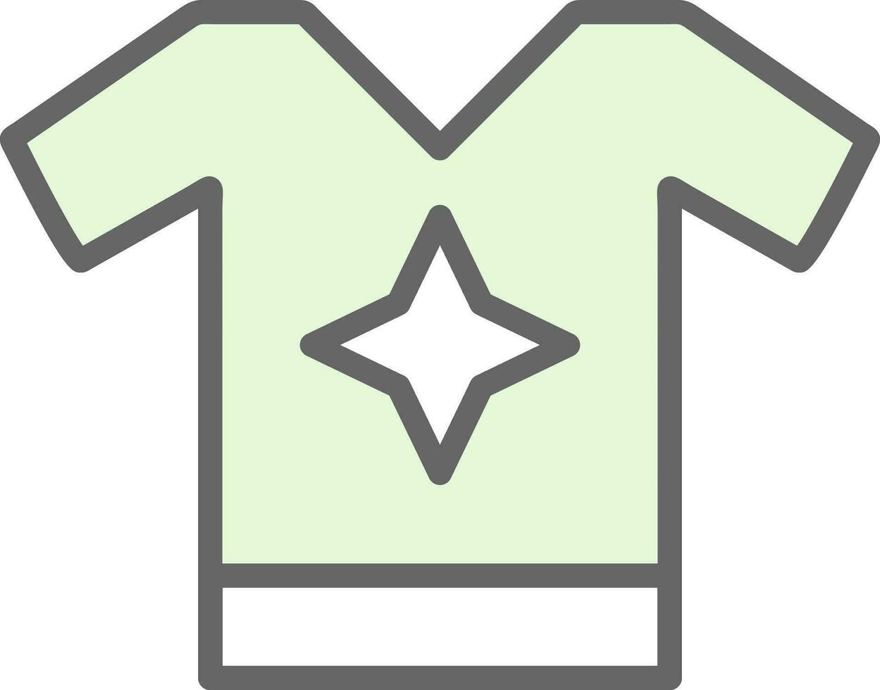 Shirt-Vektor-Icon-Design vektor