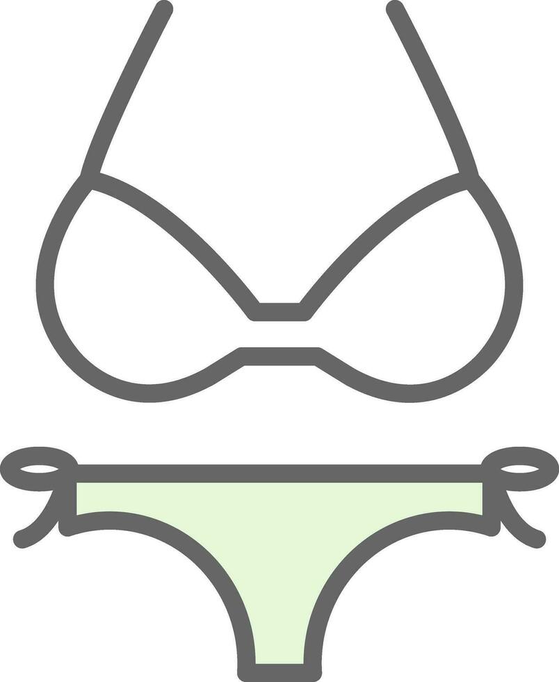 bikini vektor ikon design