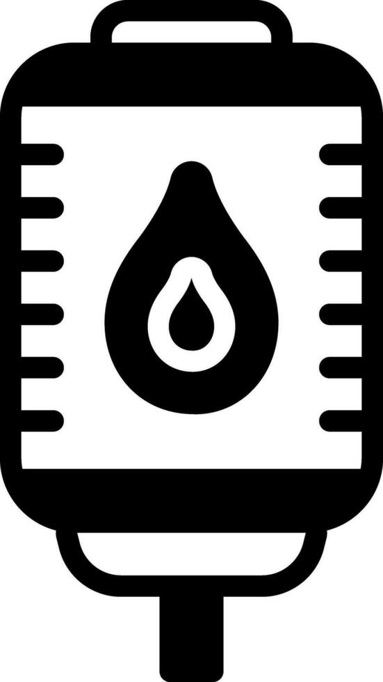 fast ikon för blod vektor