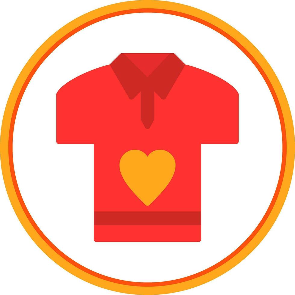 Shirt-Vektor-Icon-Design vektor