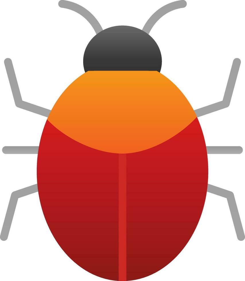 Bug-Vektor-Icon-Design vektor