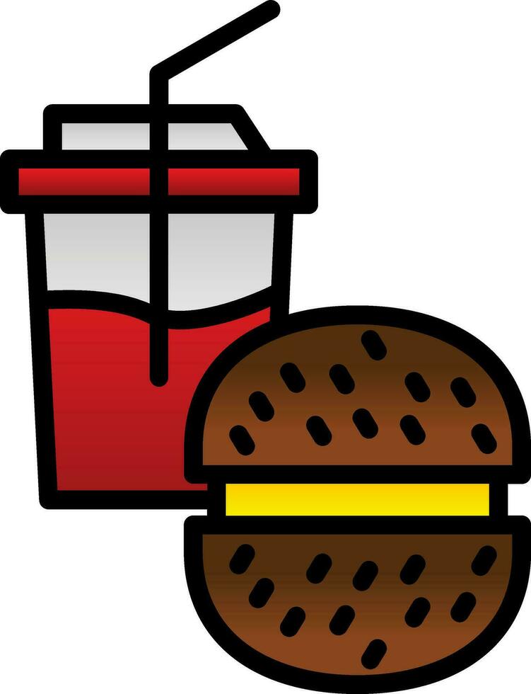 schnell Essen Vektor Symbol Design