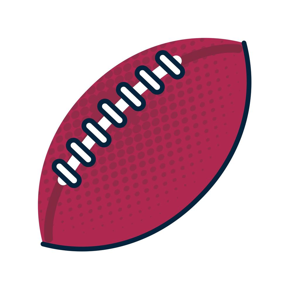 American-Football-Ballon vektor