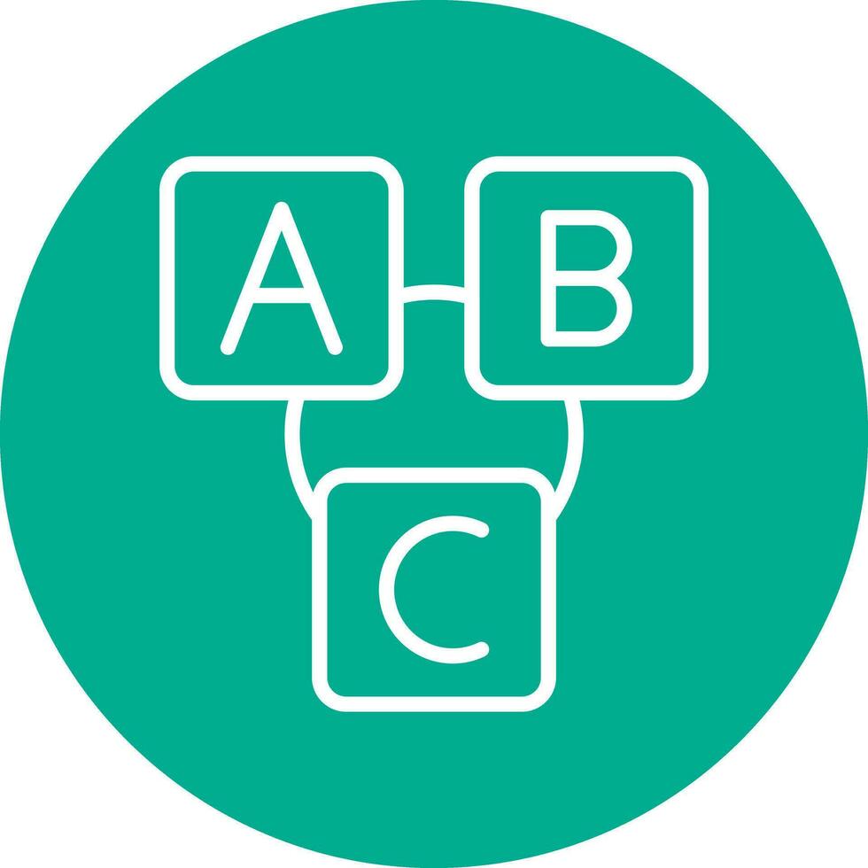 ABC Block Vektor Symbol Design