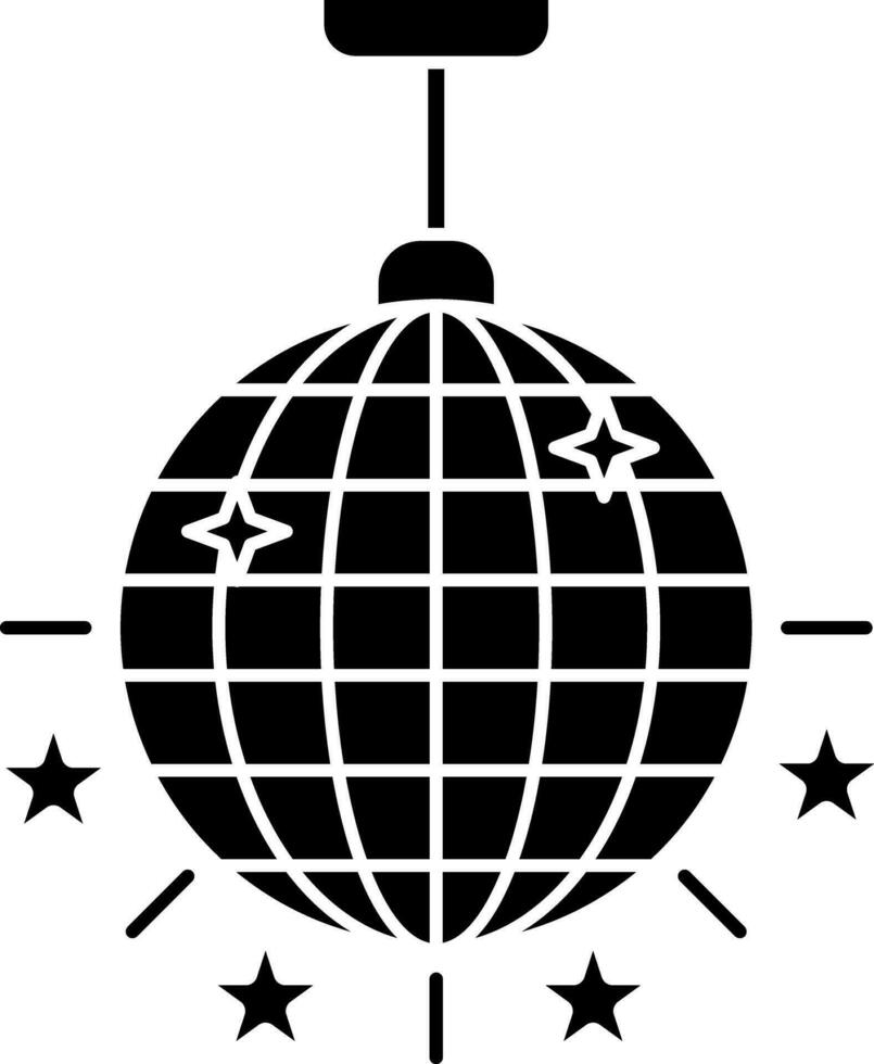 Disko Ball Symbol. vektor