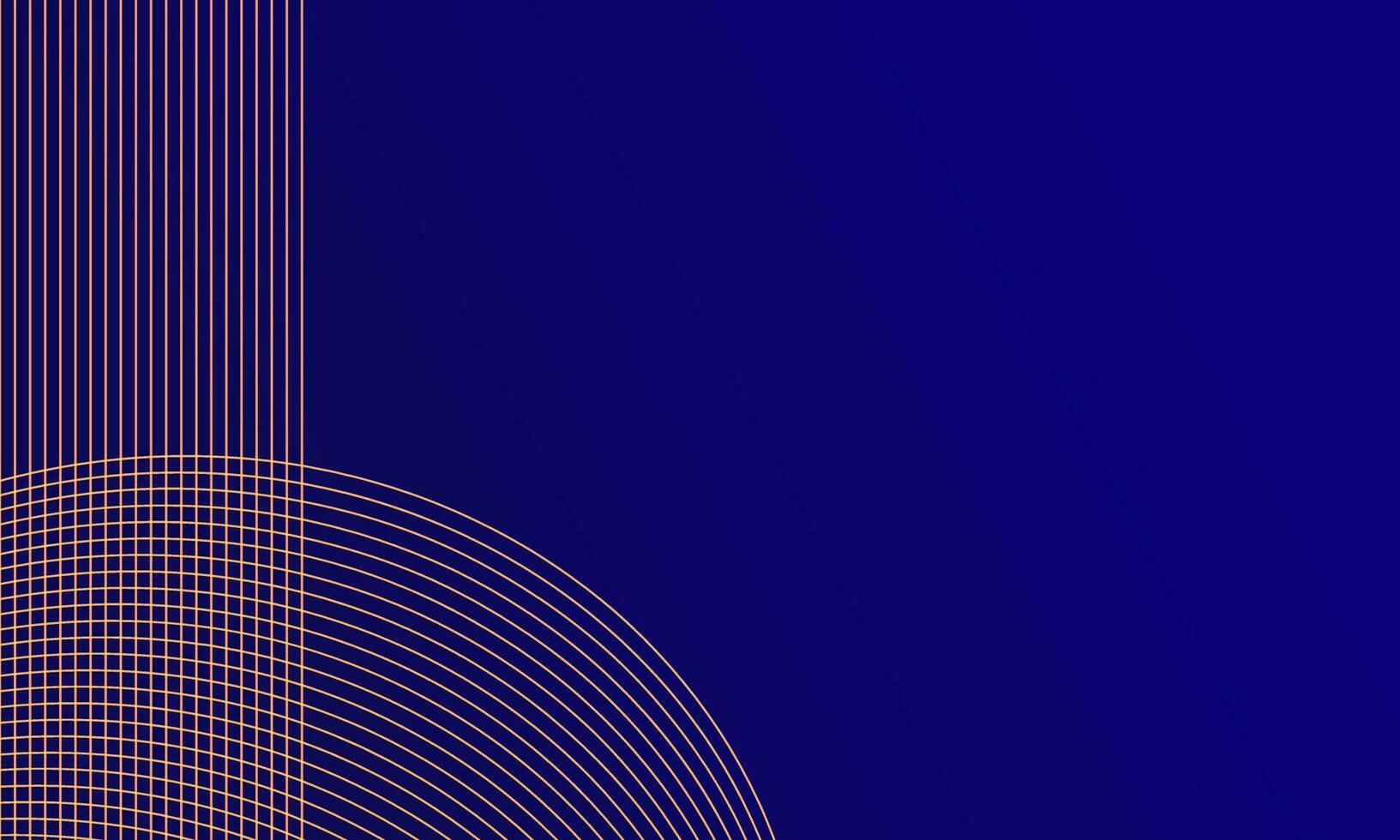Linien von Illustration mit das Blau Hintergrund. vektor