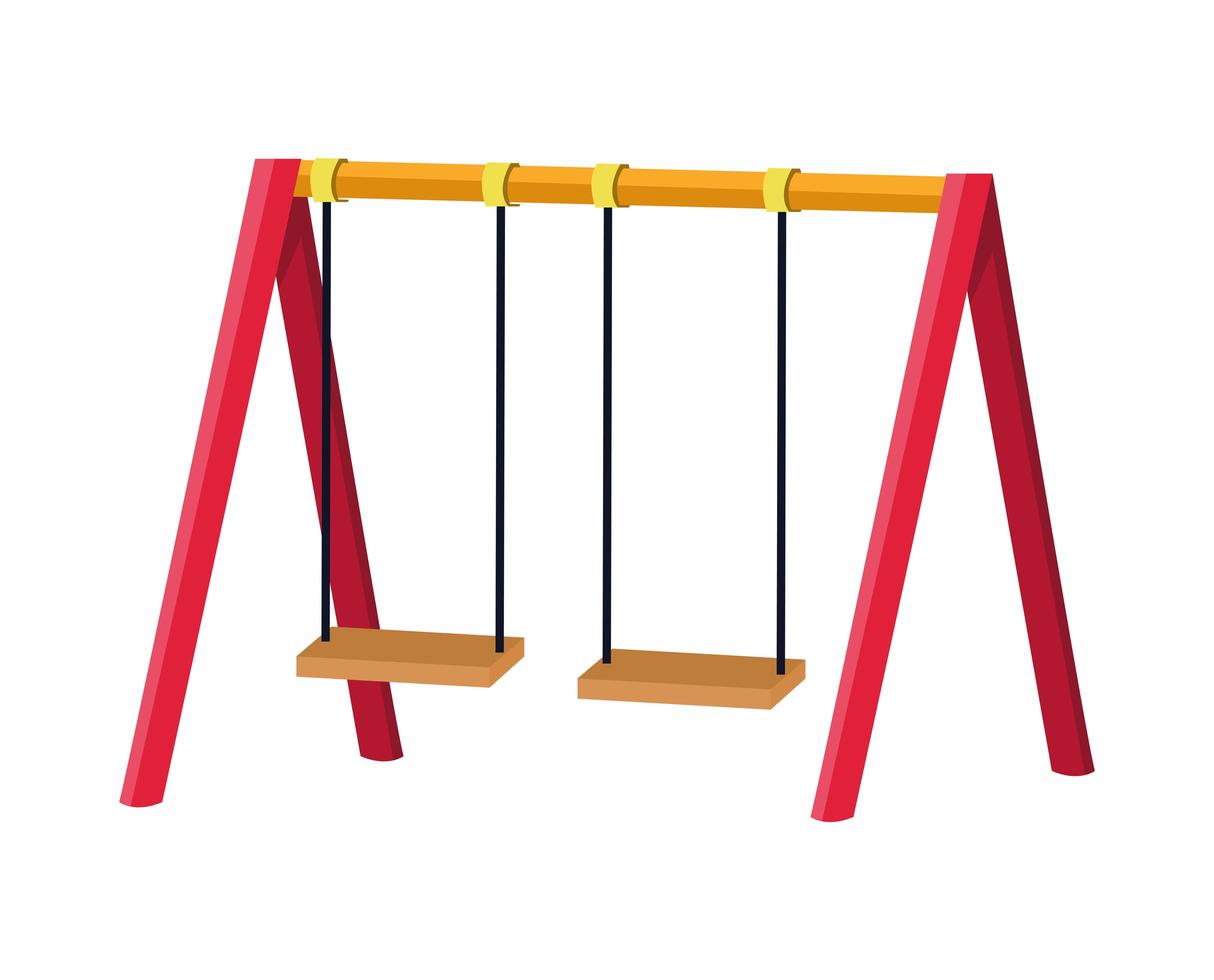 swing park ikon vektor