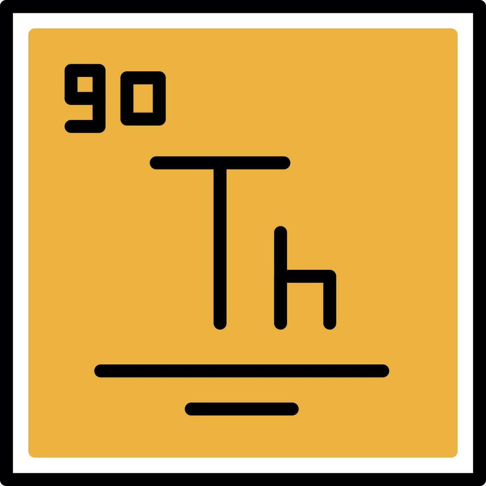 Thorium Vektor Symbol Design