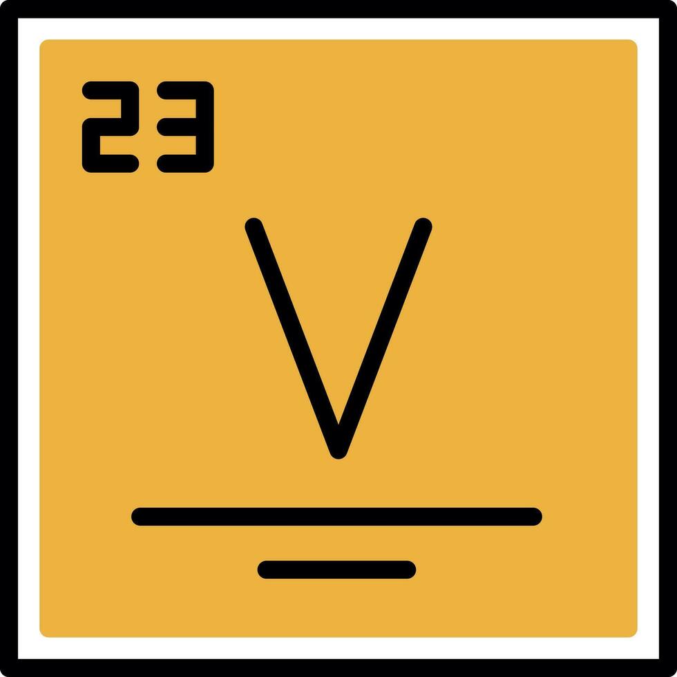 Vanadium Vektor Symbol Design