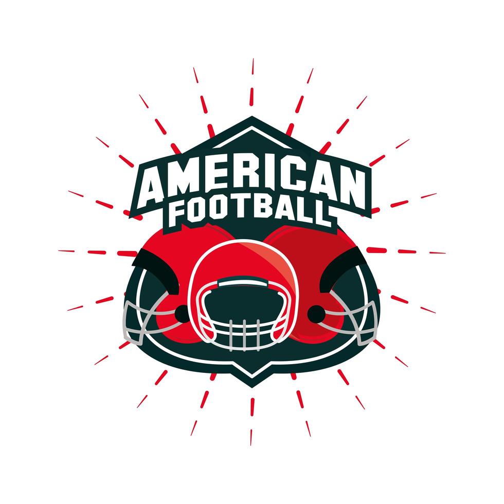 American-Football-Label vektor
