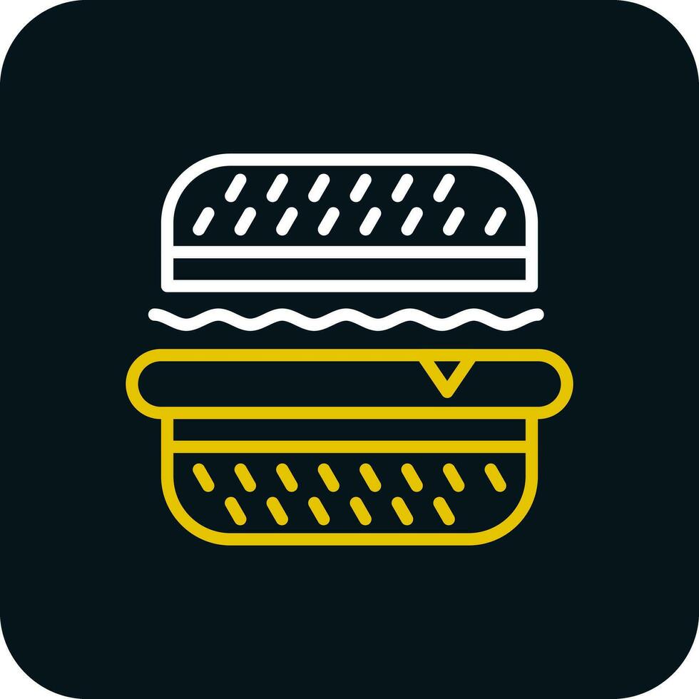 Lebensmittel-Vektor-Icon-Design vektor