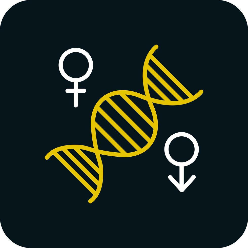 kromosom vektor ikon design