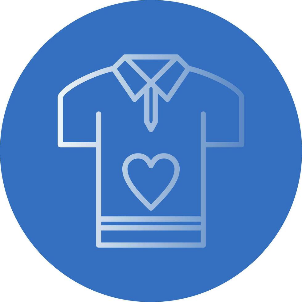 Shirt-Vektor-Icon-Design vektor