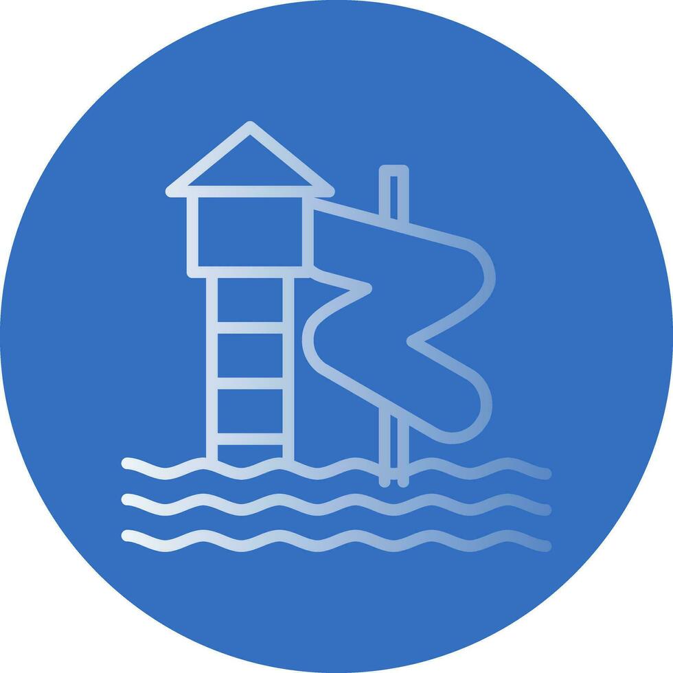 Wasser Park Vektor Symbol Design