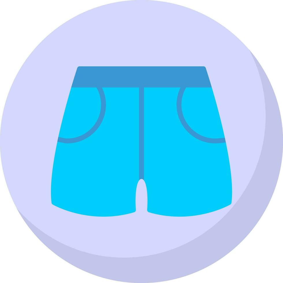 schwimmen kurze Hose Vektor Symbol Design