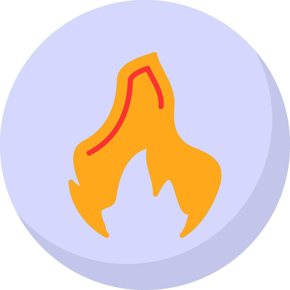 Feuer-Vektor-Icon-Design vektor