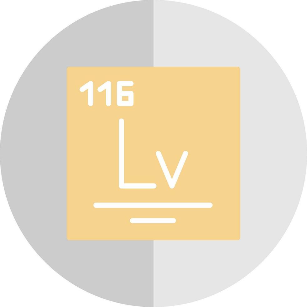 Livermorium Vektor Symbol Design