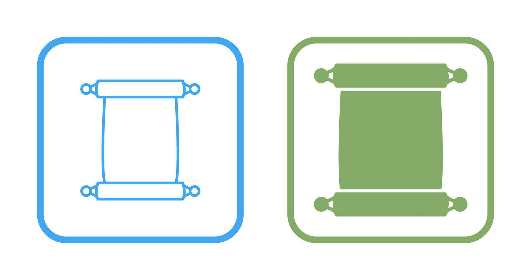 Rolle des Papiervektorsymbols vektor