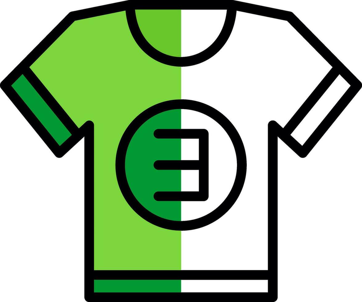 T-Shirt-Vektor-Icon-Design vektor