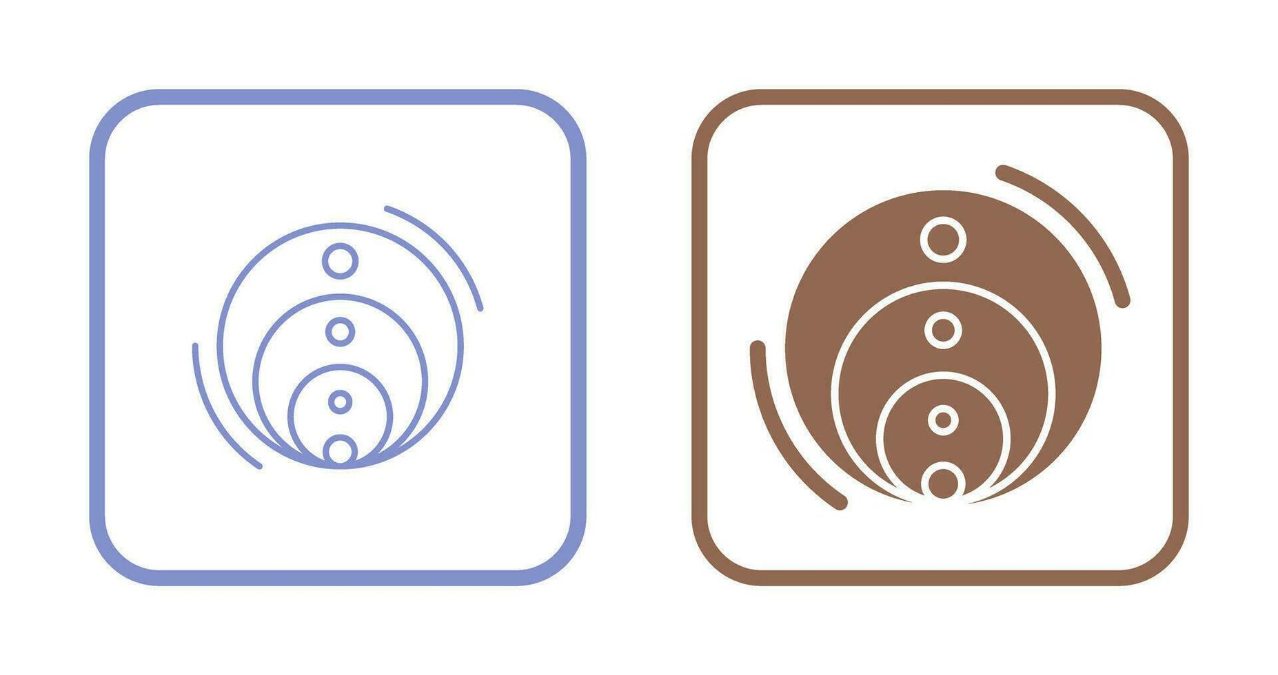 Venn-Diagramm-Vektorsymbol vektor