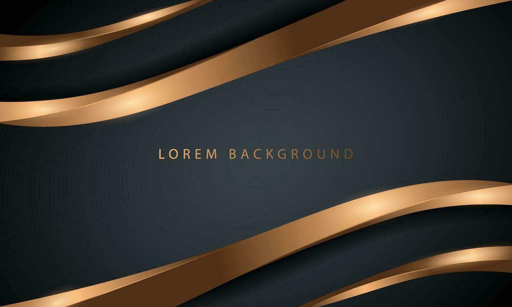 golden Linien Luxus auf Sahne Farbe Hintergrund. elegant realistisch Papier Schnitt Stil 3d vektor