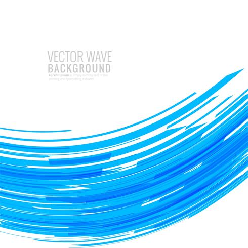 Abstrakter kreativer bunter wellenförmiger Hintergrund vektor