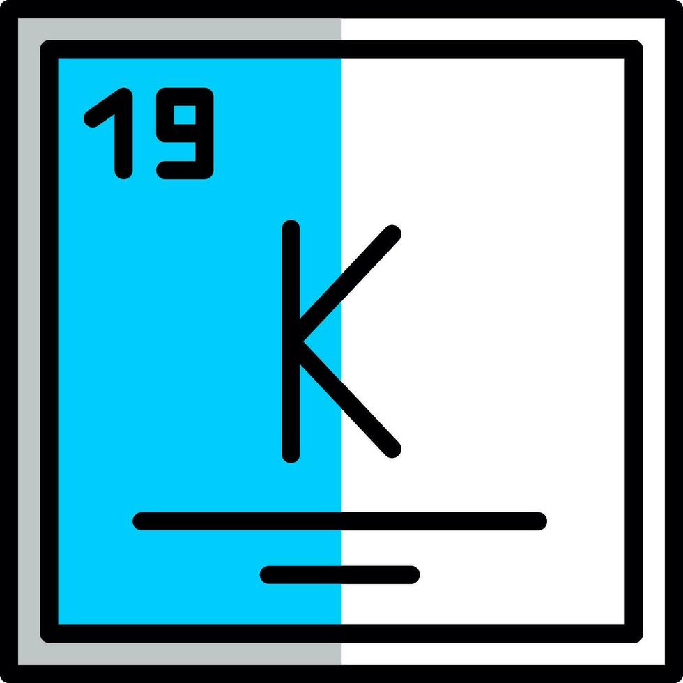 Kalium Vektor Symbol Design