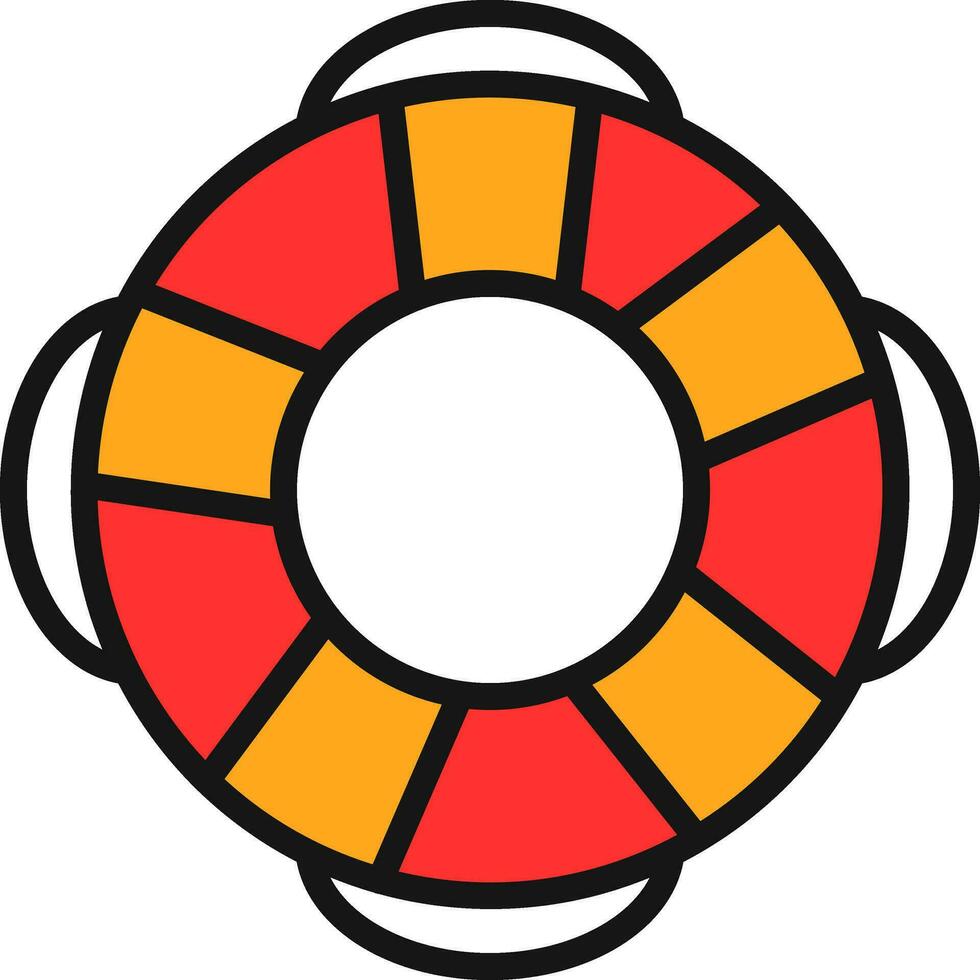 Rettungsring Vektor Symbol Design