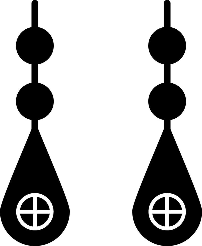 Ohrring Vektor Symbol Design