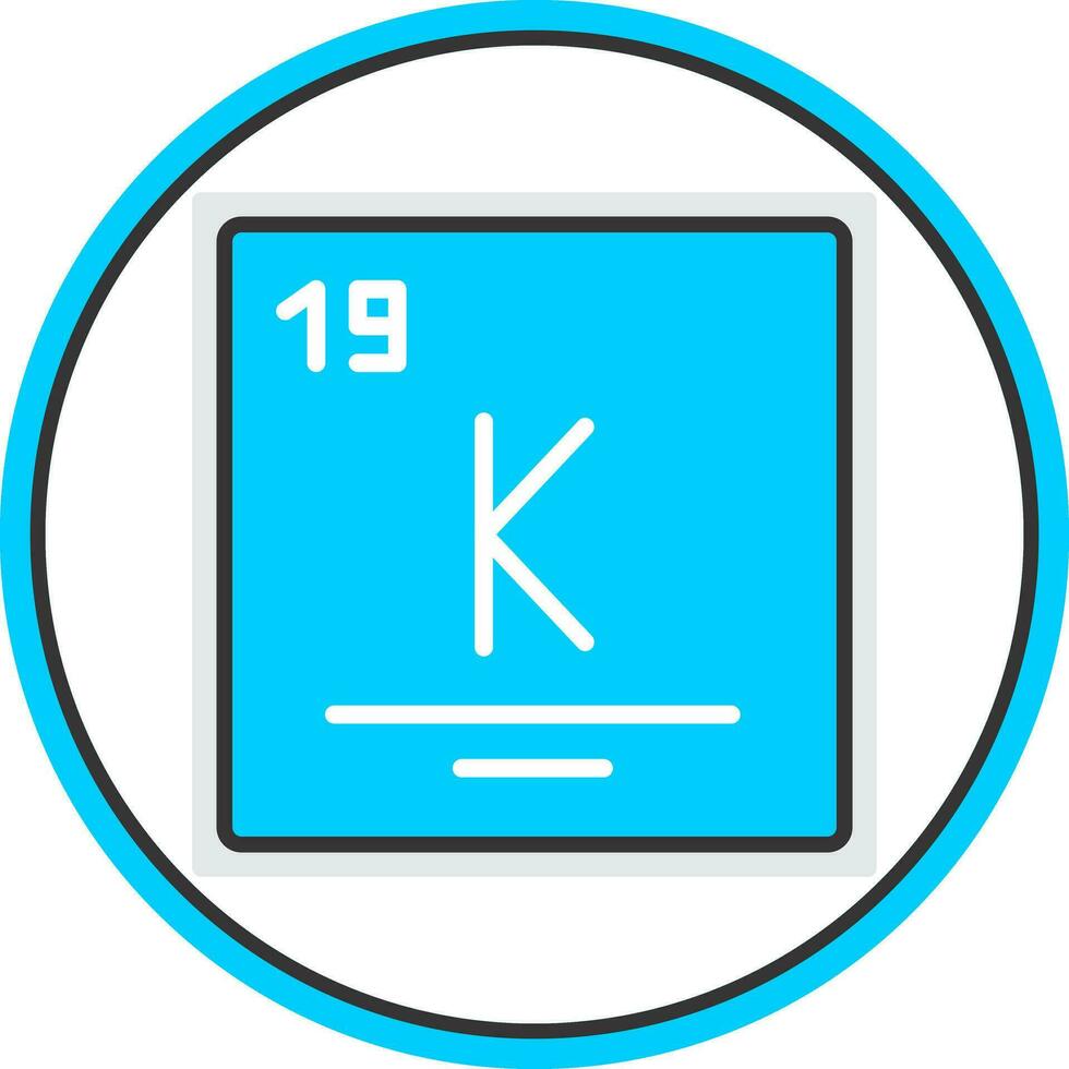 Kalium Vektor Symbol Design