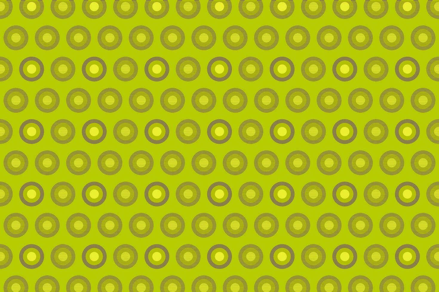 Grün geometrisch Polka Punkt Kreise Muster Vektor Hintergrund