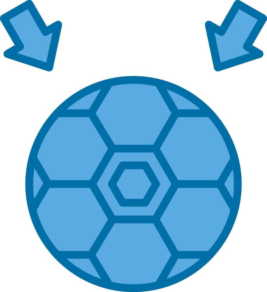 fotboll boll vektor ikon design