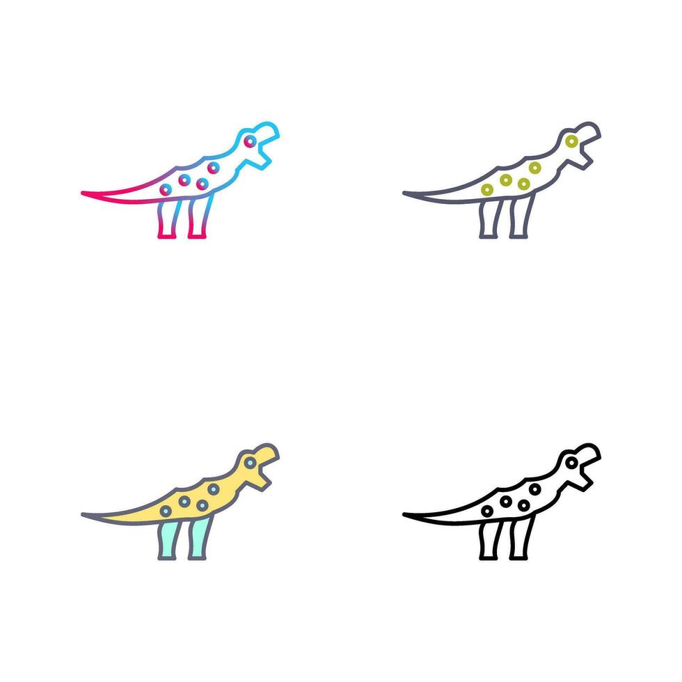 Dinosaurier-Vektor-Symbol vektor