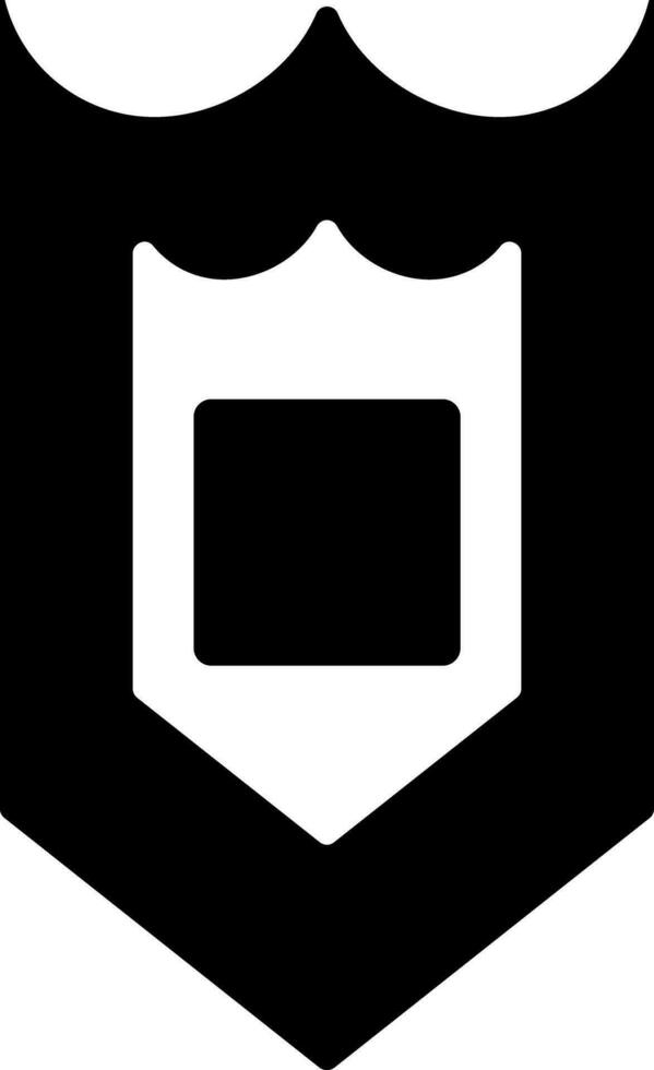 Vektor Illustration von Sicherheit Schild Symbol.