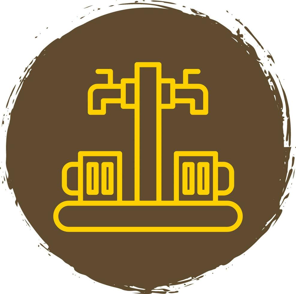 Bier Zapfhahn Vektor Symbol Design
