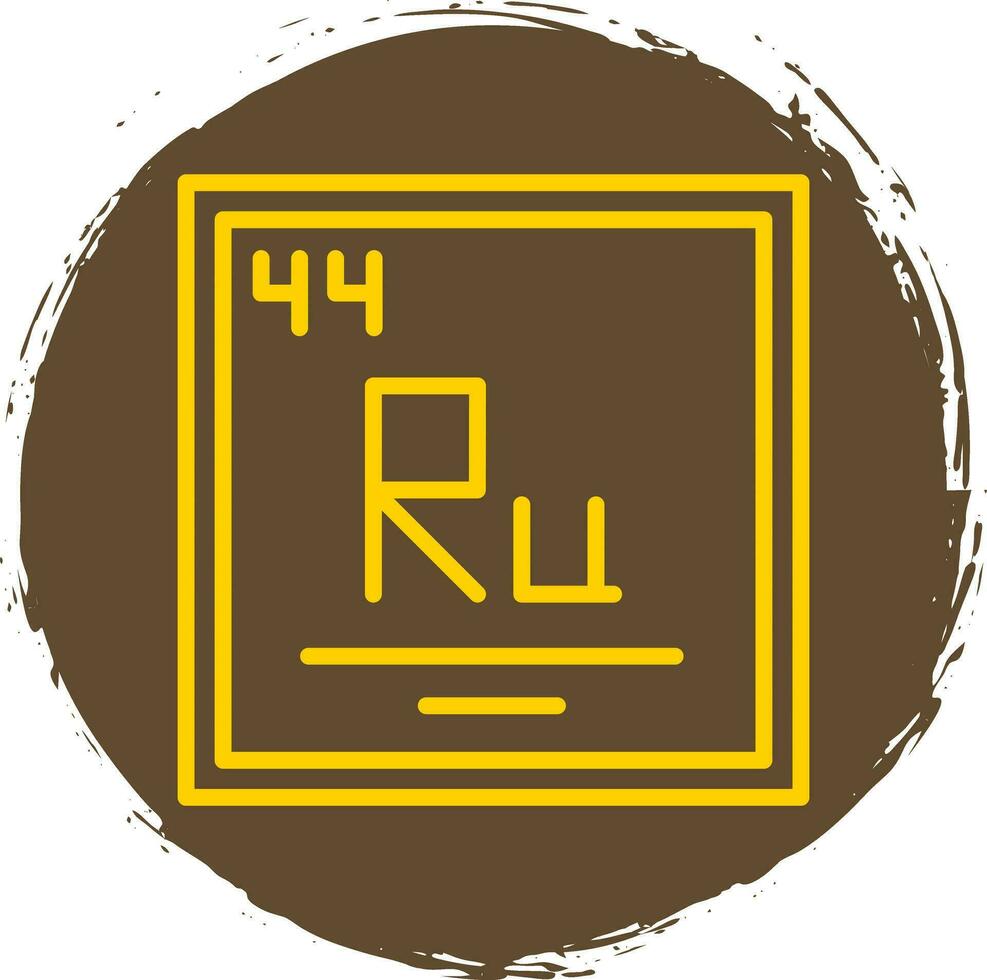 Ruthenium Vektor Symbol Design