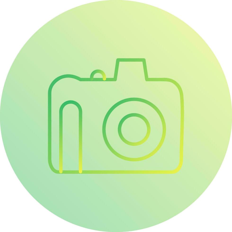 einzigartiges dslr-kamera-vektorsymbol vektor