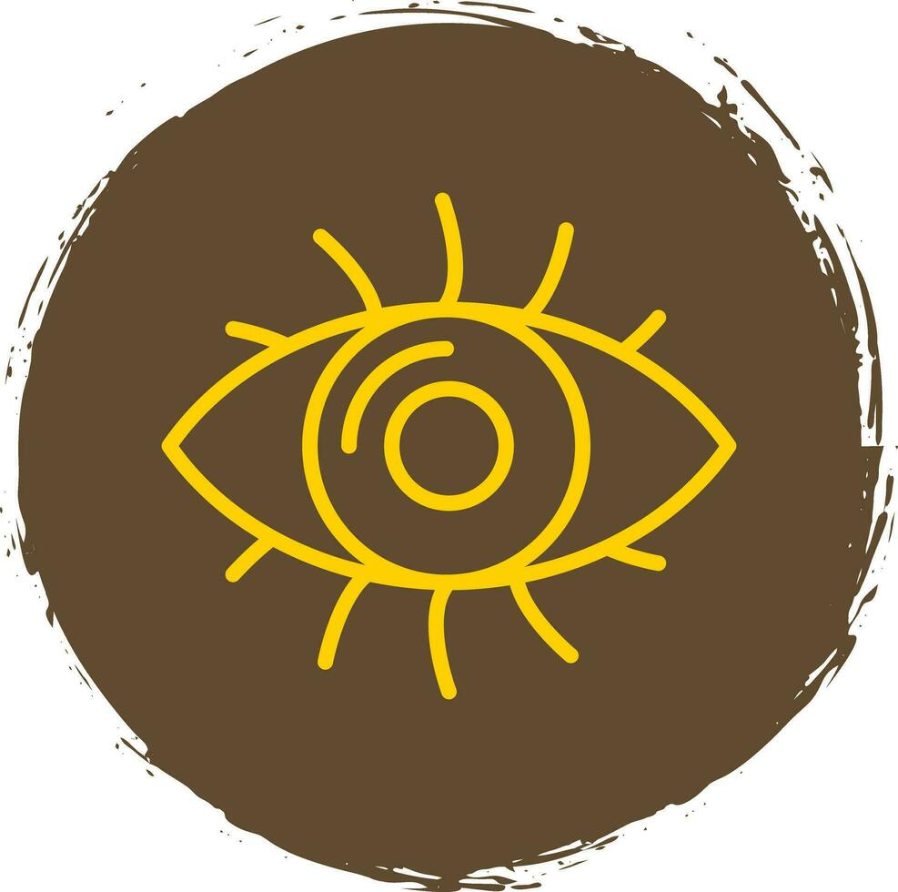 Auge-Vektor-Icon-Design vektor