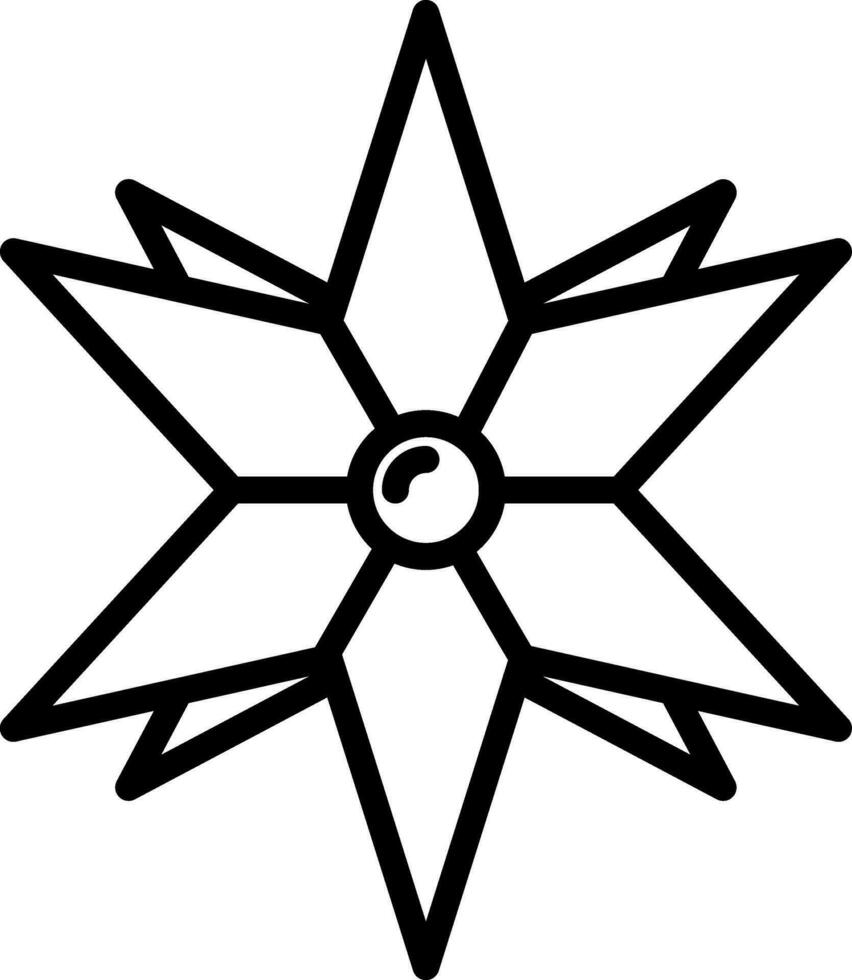 Windrose Vektor Symbol Design