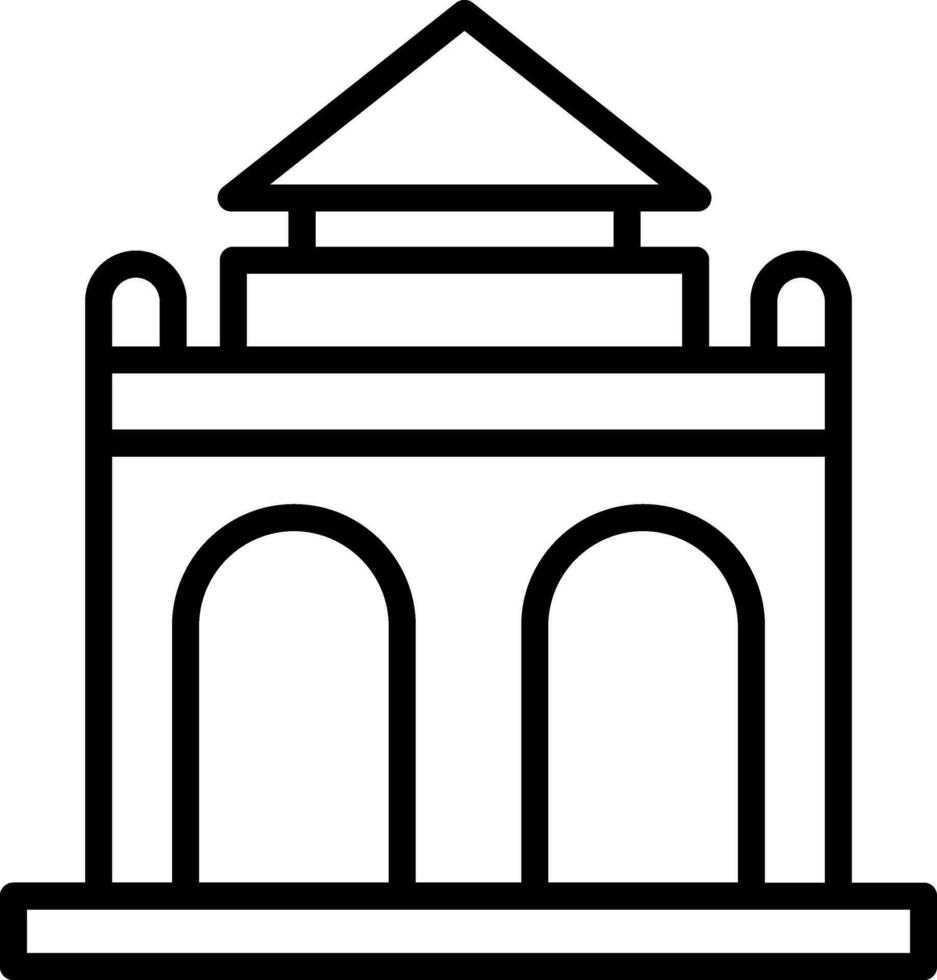 parc du Cinquantenaire Vektor Symbol Design