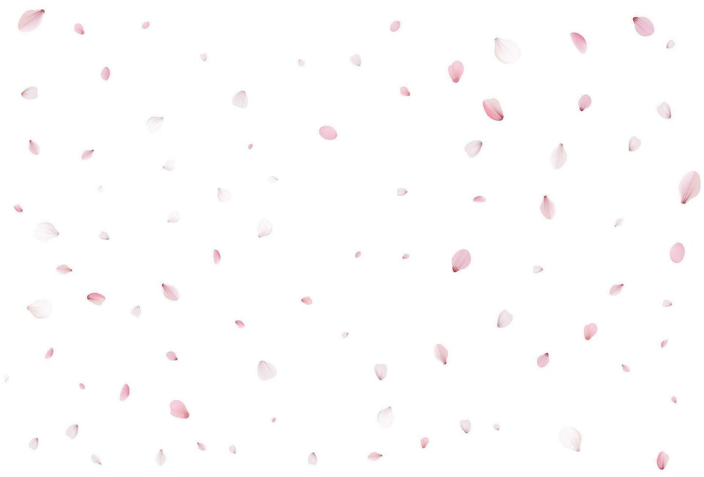romantisch Sakura Hintergrund. Vektor Illustration.