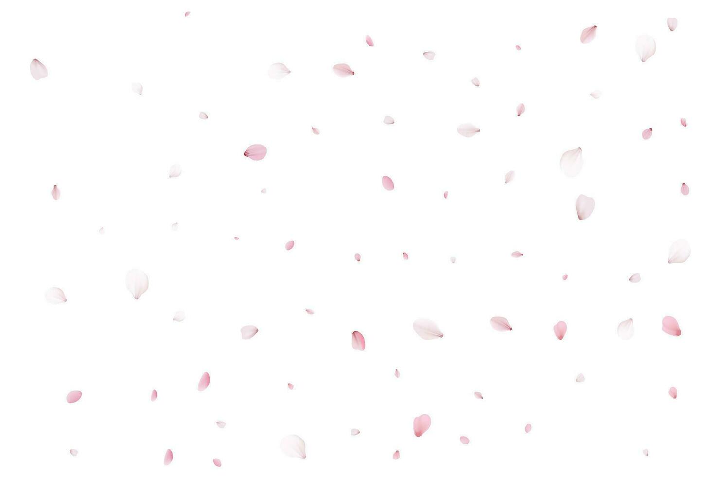 romantisch Sakura Hintergrund. Vektor Illustration.