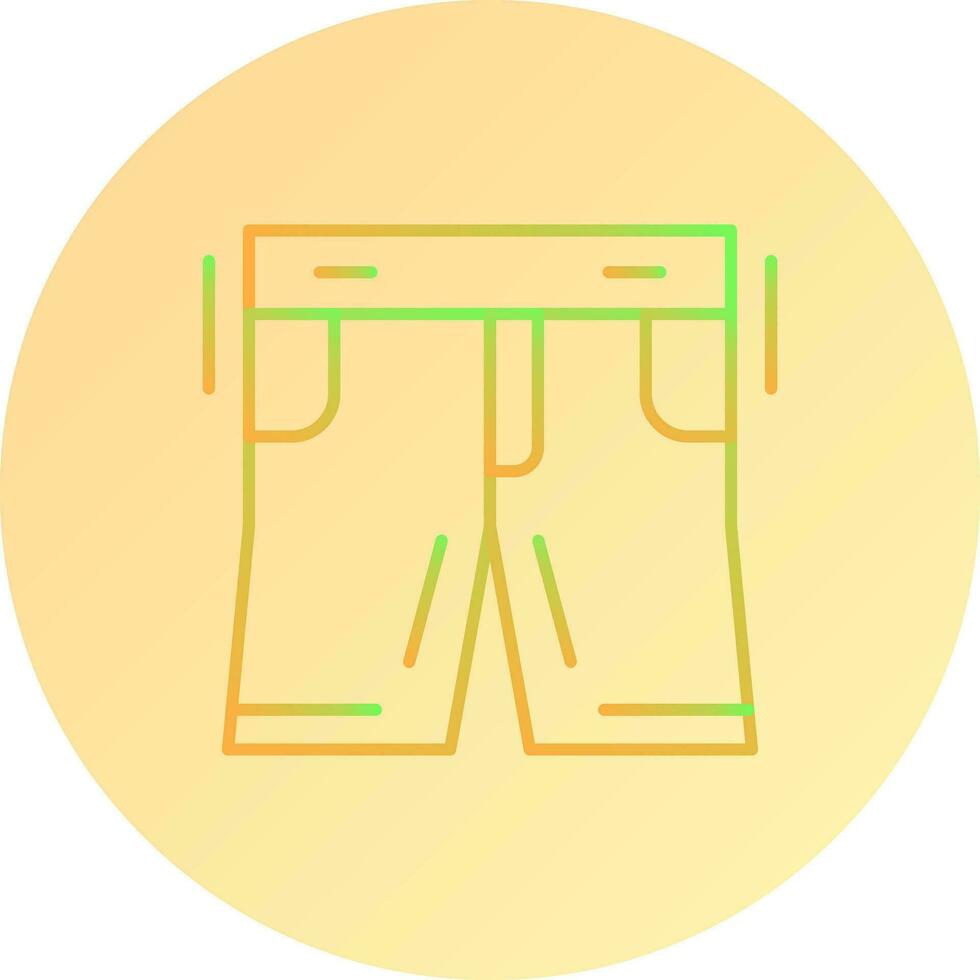 Shorts Vektor-Symbol vektor