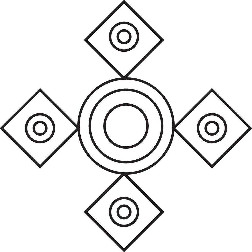 extra Stil von Spinner Spielzeug Symbol zum spielen Konzept. vektor