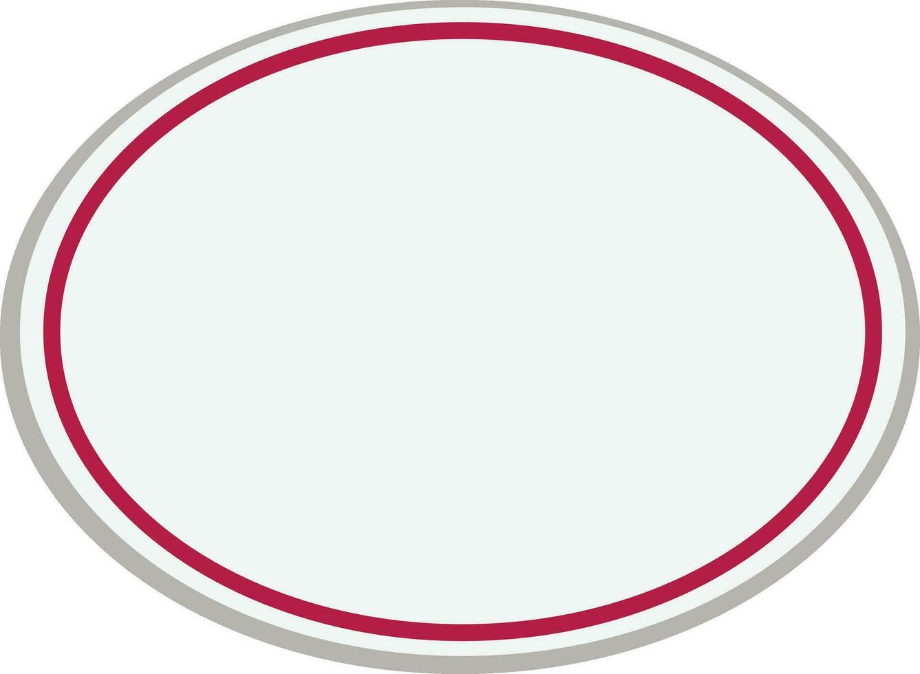 Oval gestalten Aufkleber, tagor Etikette Symbol. vektor