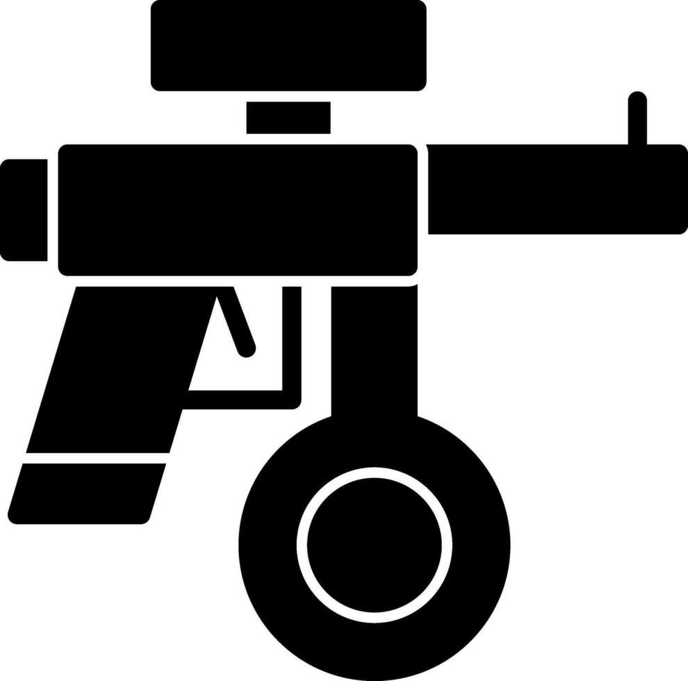 Paintball-Vektor-Icon-Design vektor