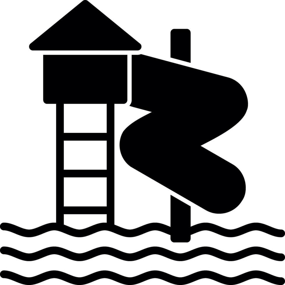 Wasser Park Vektor Symbol Design