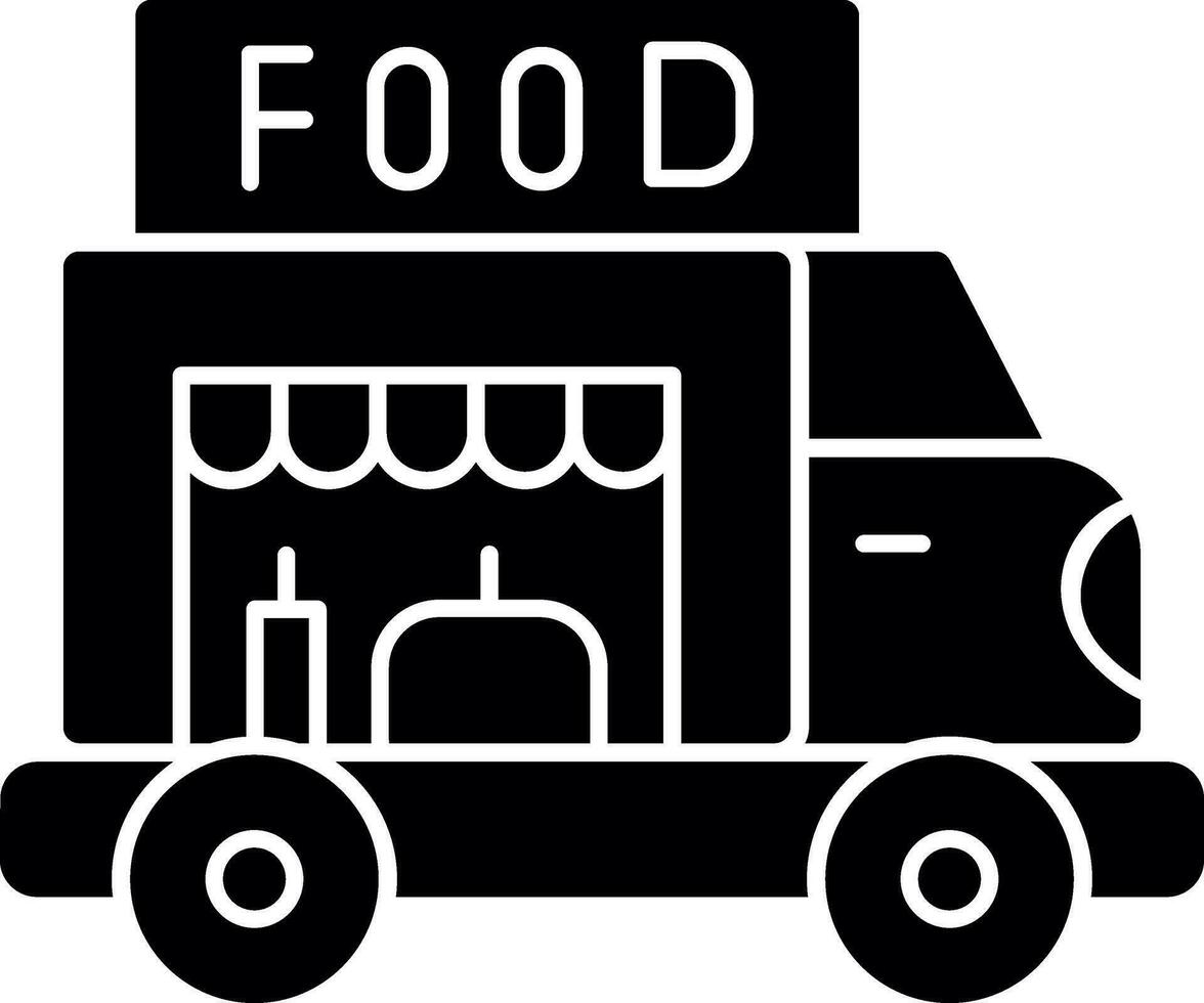 Food-Truck-Vektor-Icon-Design vektor