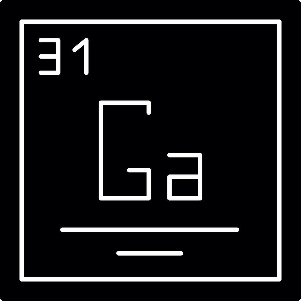 Gallium Vektor Symbol Design